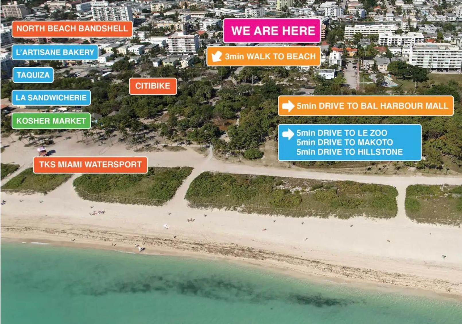 Steps To Sea Miami Beach Free Parking Pet & Family Friendly 아파트 외부 사진